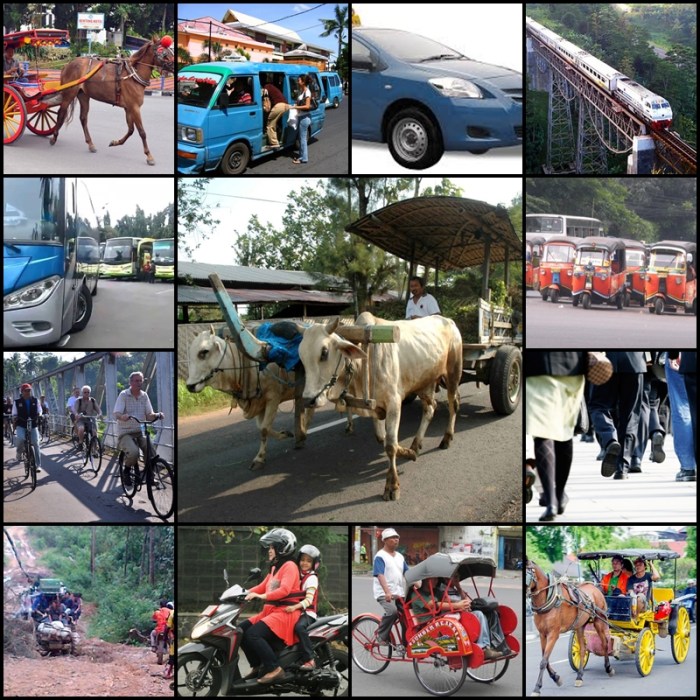 Perubahan Transportasi dari Zaman Tradisional ke Modern