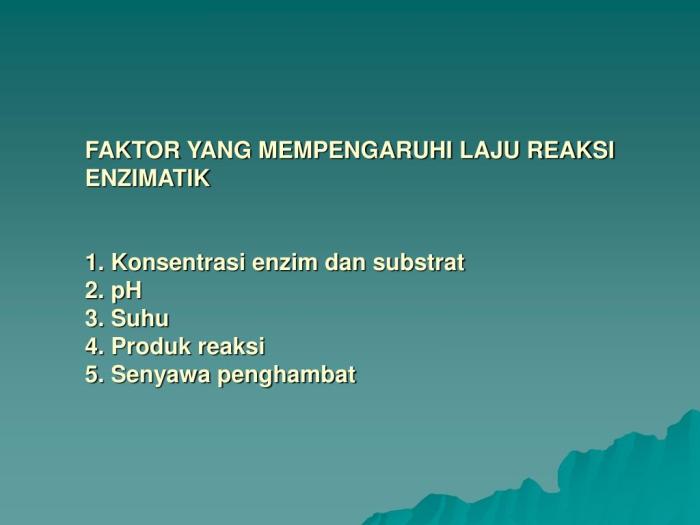 Perubahan Asam Amino pada Sisi Aktif Enzim dan Faktor yang Mempengaruhinya